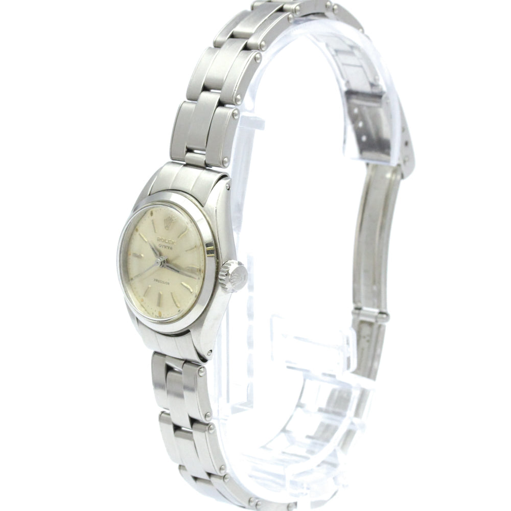 ROLEX Oyster Precision 6410 Steel Hand-Winding Ladies Watch Vintage — Good