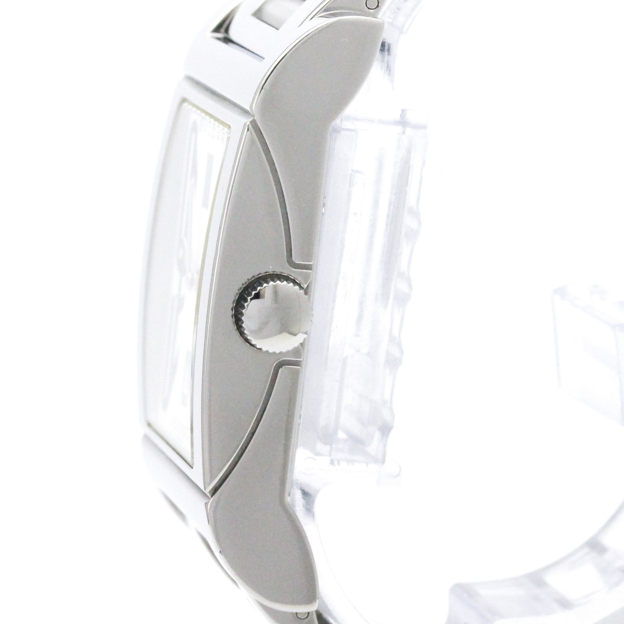 BVLGARI Rettangolo Stainless Steel Automatic Mens Watch RT45S Polished — Very Good