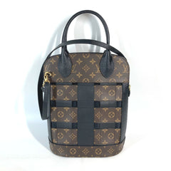 LOUIS VUITTON M44111 Monogram Traceage Tote Shoulder Bag Canvas Women's Brown — Like New