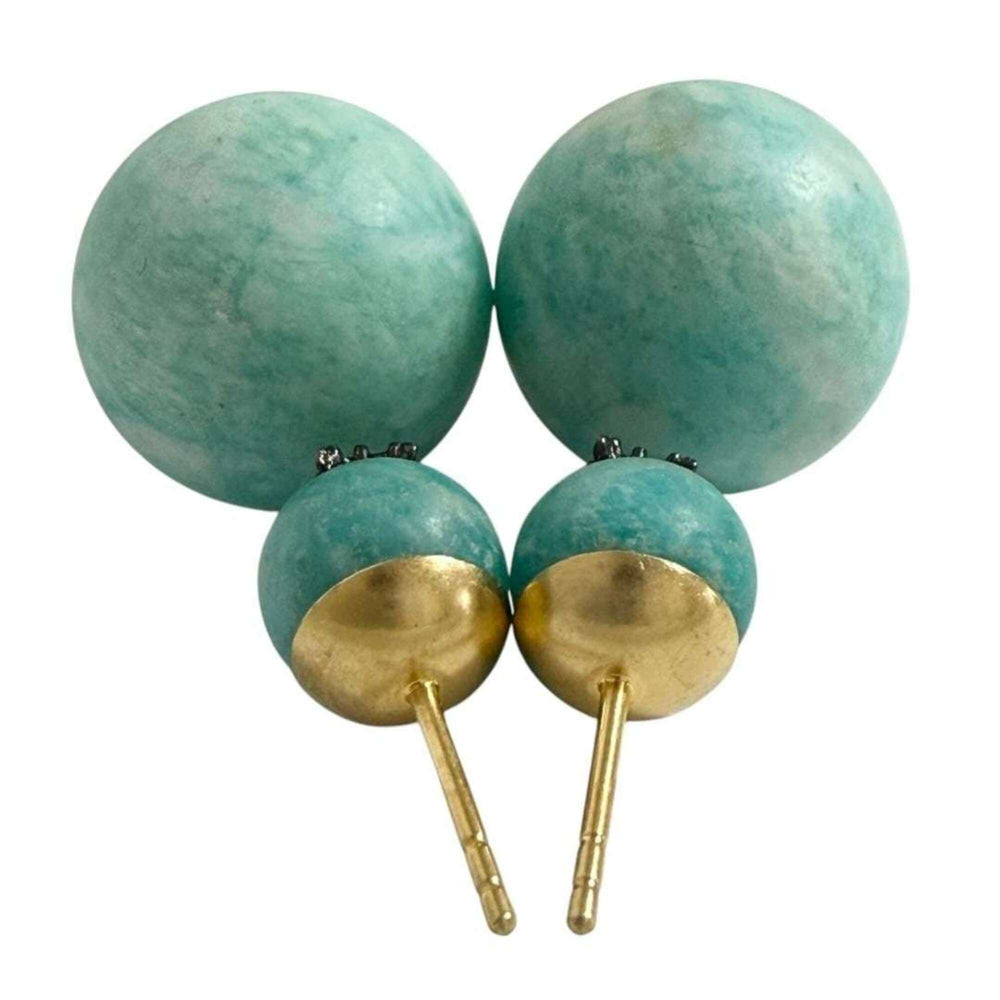 Christian Dior Dior Women's Tribal Earrings, Turquoise Blue — Like New