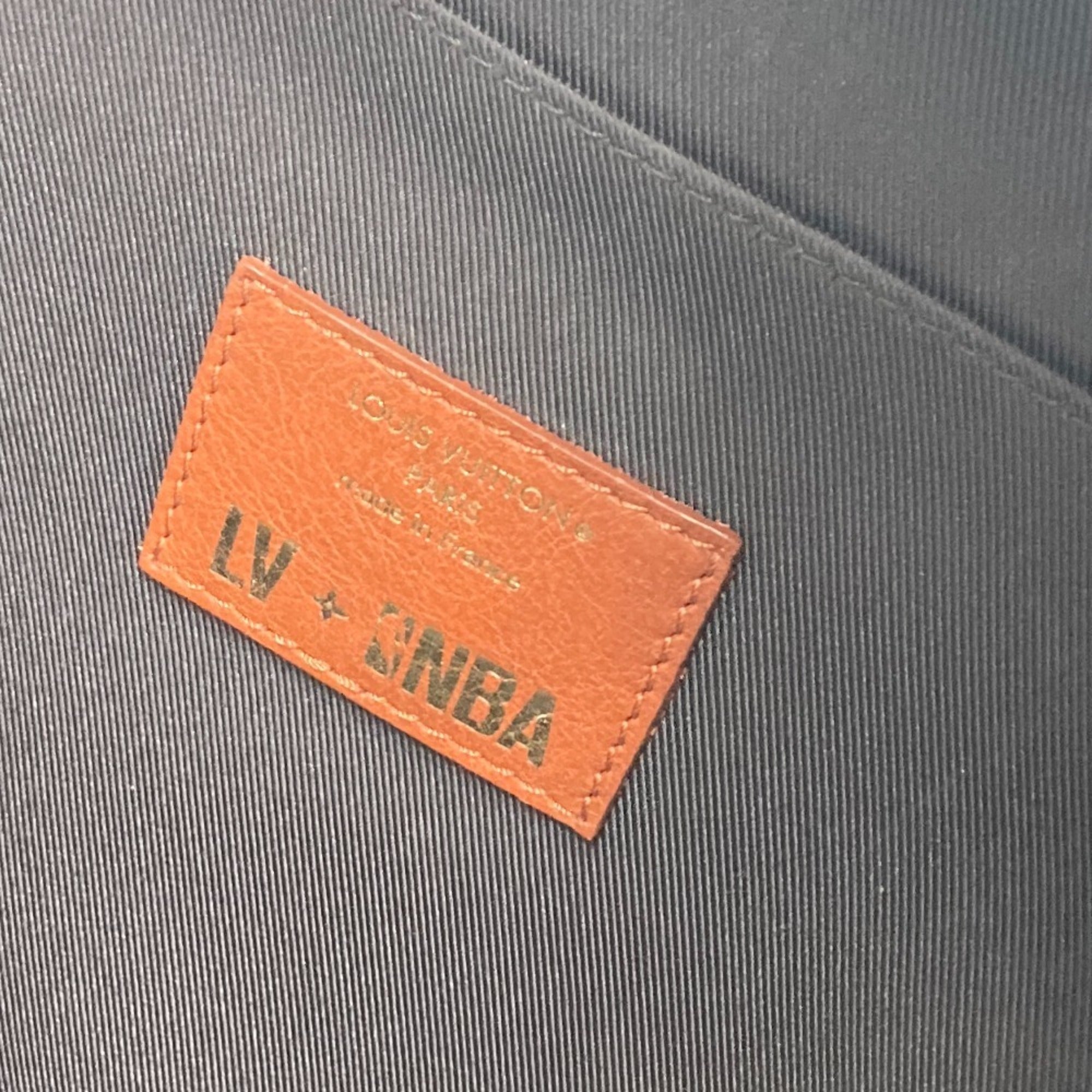 LOUIS VUITTON M45784 NBA Collaboration Shoebox Backpack Bag Rucksack Monogram Canvas Men's Brown — Like New
