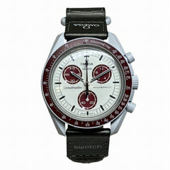 Omega x Swatch MoonSwatch Mission to Pluto SO33M101 Quartz Watch Men's — Good