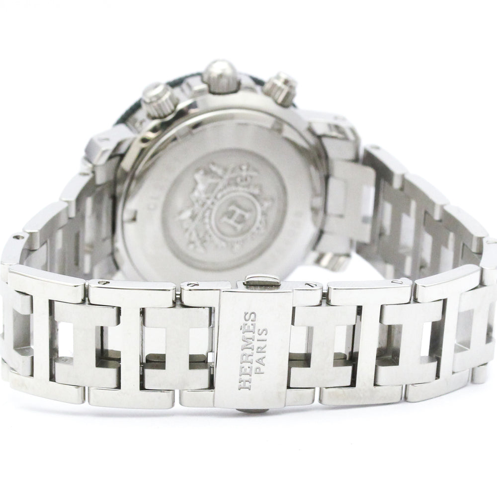 HERMES Clipper Diver Chronograph Quartz Ladies Watch CL2.317 Polished — Very Good