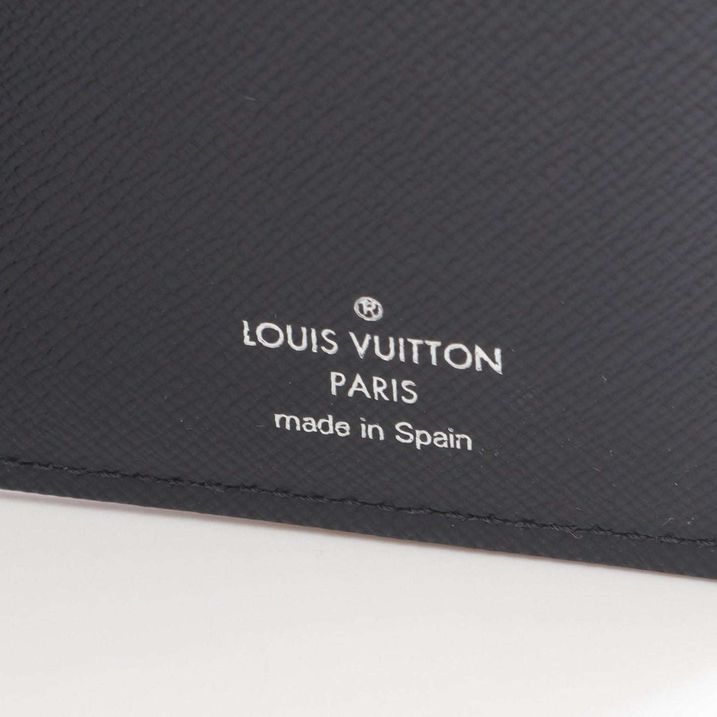 Louis Vuitton Portefeuille Brazza Monogram Eclipse Bi-fold Long Wallet, Men's, Black, M61697