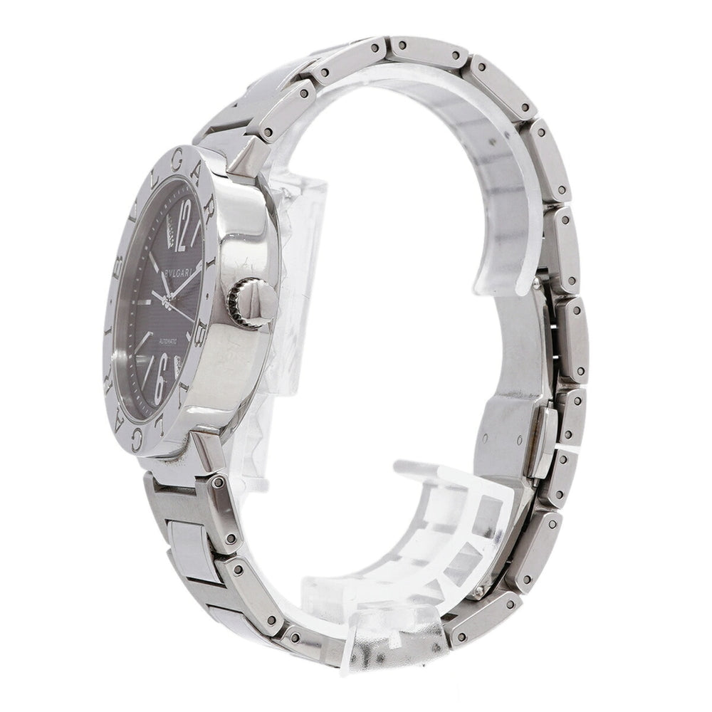 Bvlgari BB38SSAUTO Black Dial Men's Watch — Good