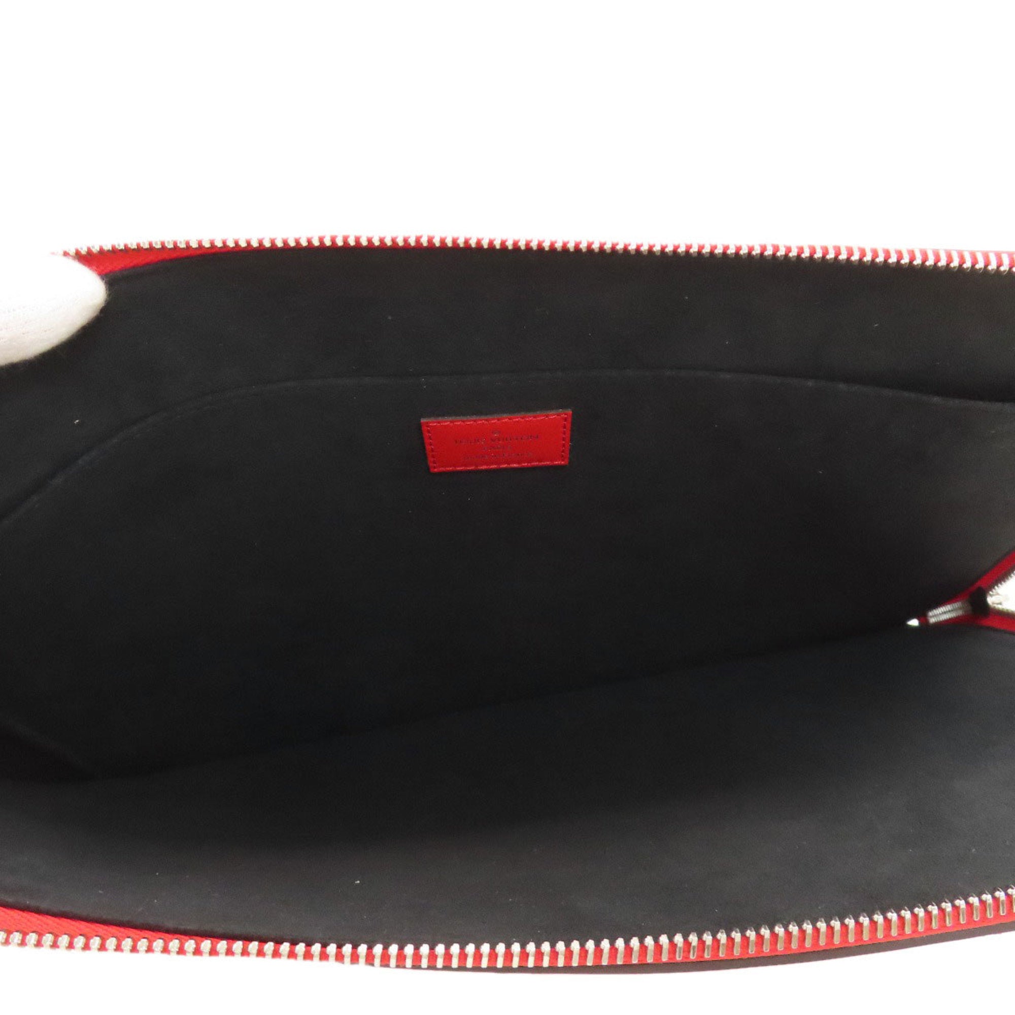 Louis Vuitton M67722 Pochette Jour GM Supreme Collaboration Clutch Bag Epi Leather Women's LOUIS VUITTON