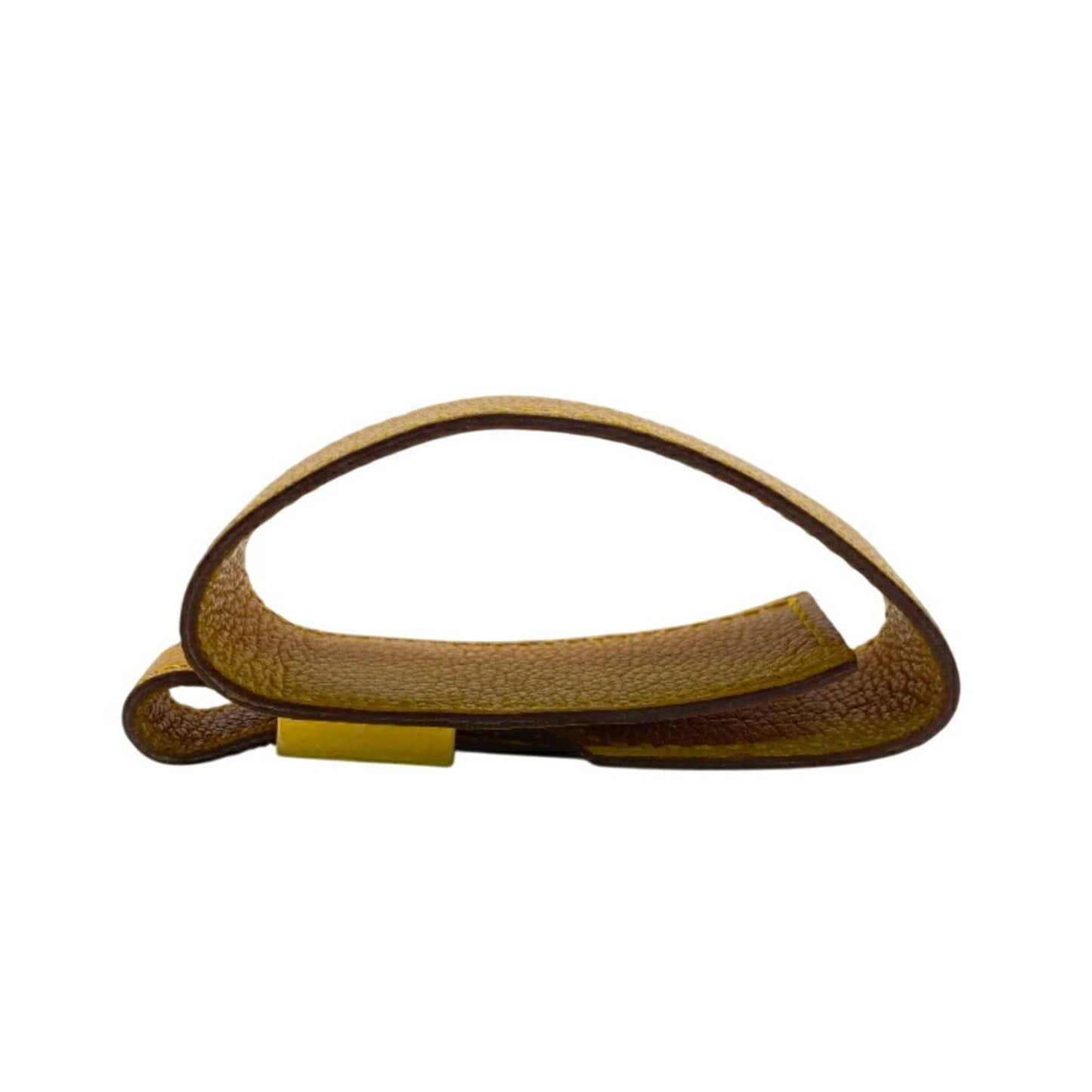 HERMES Artemis Bangle Bracelet, Yellow, Unisex