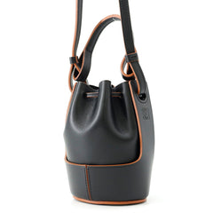 Loewe Balloon Nano Bag Leather Shoulder A710R85X01 LOEWE Black Handbag — Like New