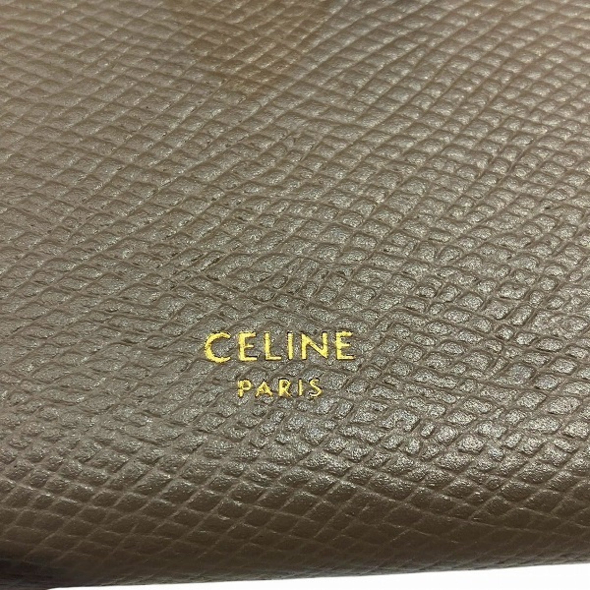 CELINE Medium Strap Wallet 10B643 Bi-fold wallet for women