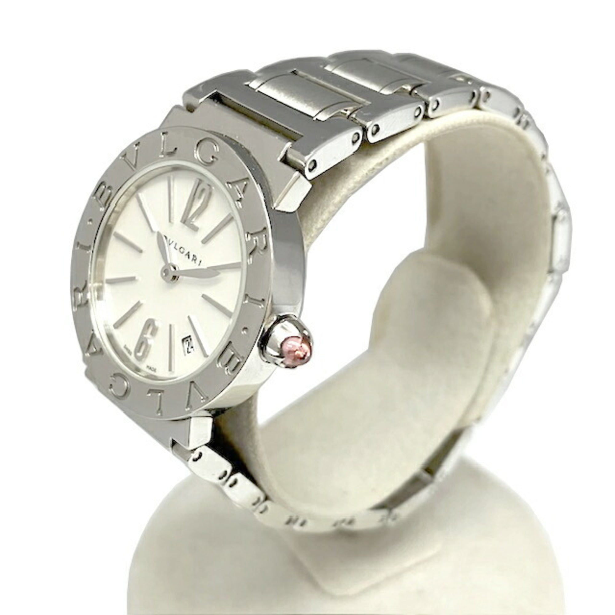 BVLGARI Bulgari BBL26S Quartz Watch SS Shell Dial Women's 26mm — Good
