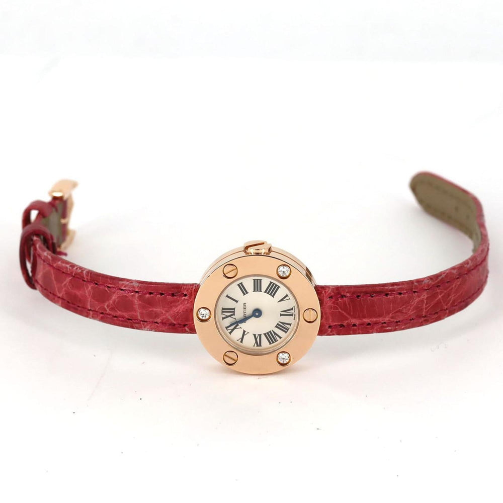 Cartier Love Watch PG 3P PG/RG Quartz Wristwatch — Very Good
