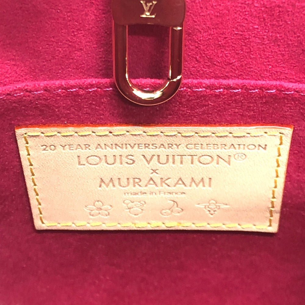 LOUIS VUITTON M13668 LV x TM On the Go BB Takashi Murakami Panda 2WAY Bag Shoulder Handbag Crossbody Monogram Canvas Women's Brown — New