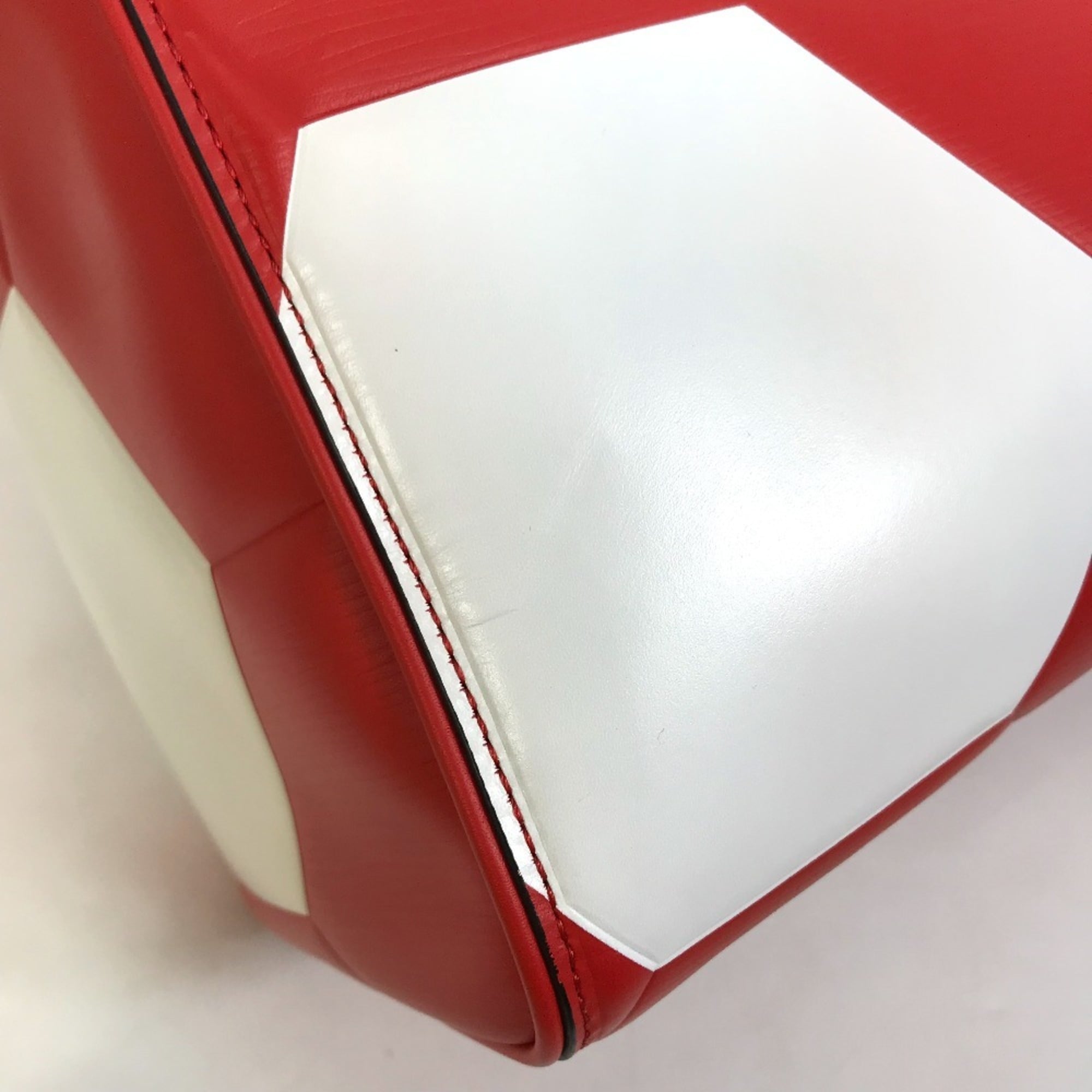 LOUIS VUITTON M52121 Epi 2018 FIFA World Cup Soccer Ball Keepol Bandouliere 50 Bag Boston Leather Men's Red O-230530-1 — New - Store Return