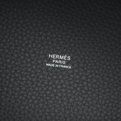 Hermes Picotin Lock PM Gris Misty Handbag, Leather, Taurillon Clemence Women's, Gray — New - Store Return