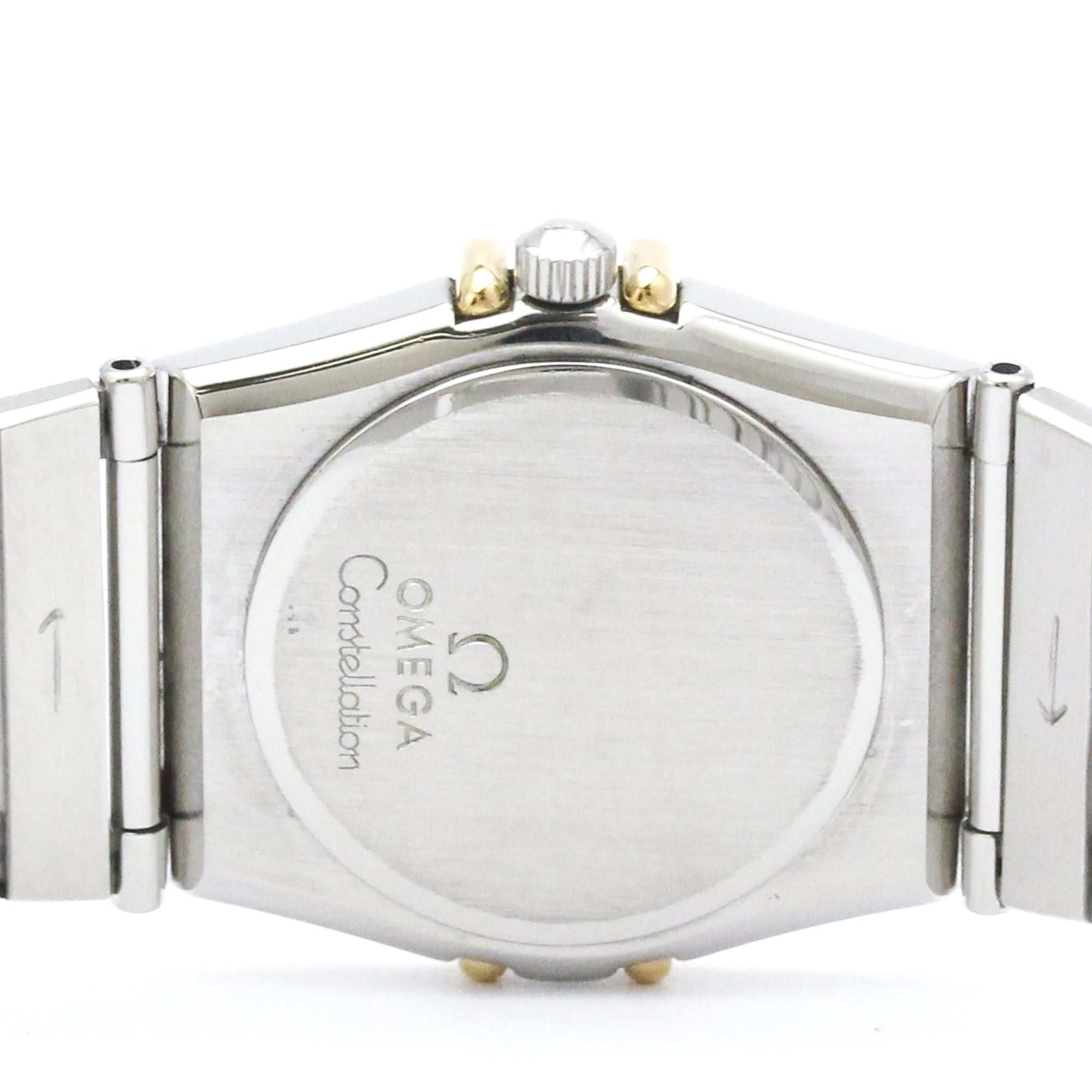 OMEGA Constellation 18K Gold Steel Ladies Watch 795.1080 Polished — Very Good
