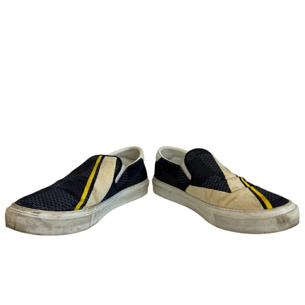 LOUIS VUITTON Louis Vuitton America's Cup 2017 Latitude Sneakers, Navy, Men's, Size 27.5