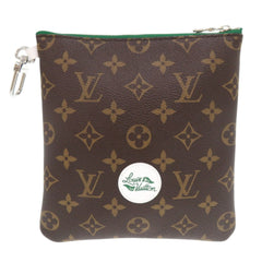 Like new Louis Vuitton Golf Accessory Pouch Monogram GI1298 Brown 0712 LOUIS VUITTON — Like New