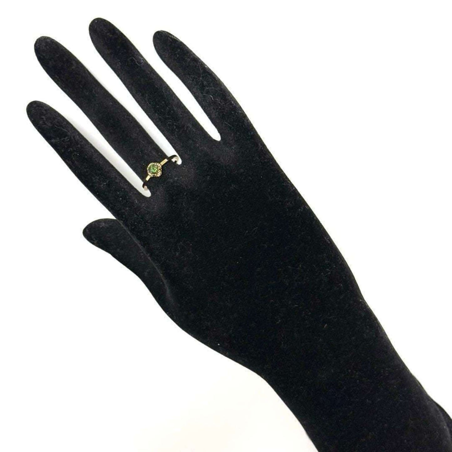 Gucci Women's and Men's Rings Tourmaline K18 Yellow Gold