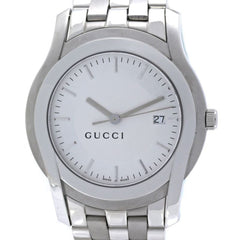 GUCCI G-Class YA055212 5500XL Men's Watch, Stainless Steel, 40570 — Very Good