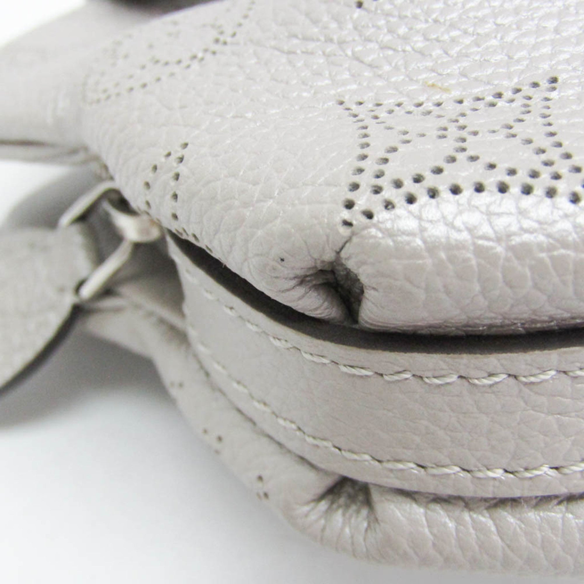 Louis Vuitton Mahina Scala Mini M80904 Women's Clutch Bag,Shoulder Bag Silver — Like New