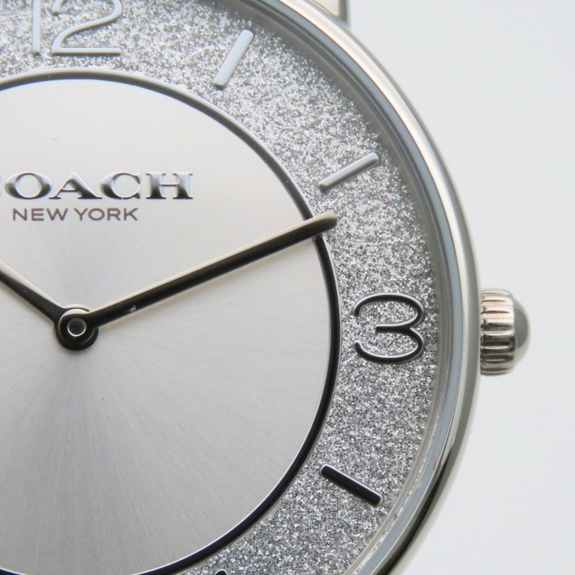 Coach Elliott 14504373 SS Glitter Watch — Good
