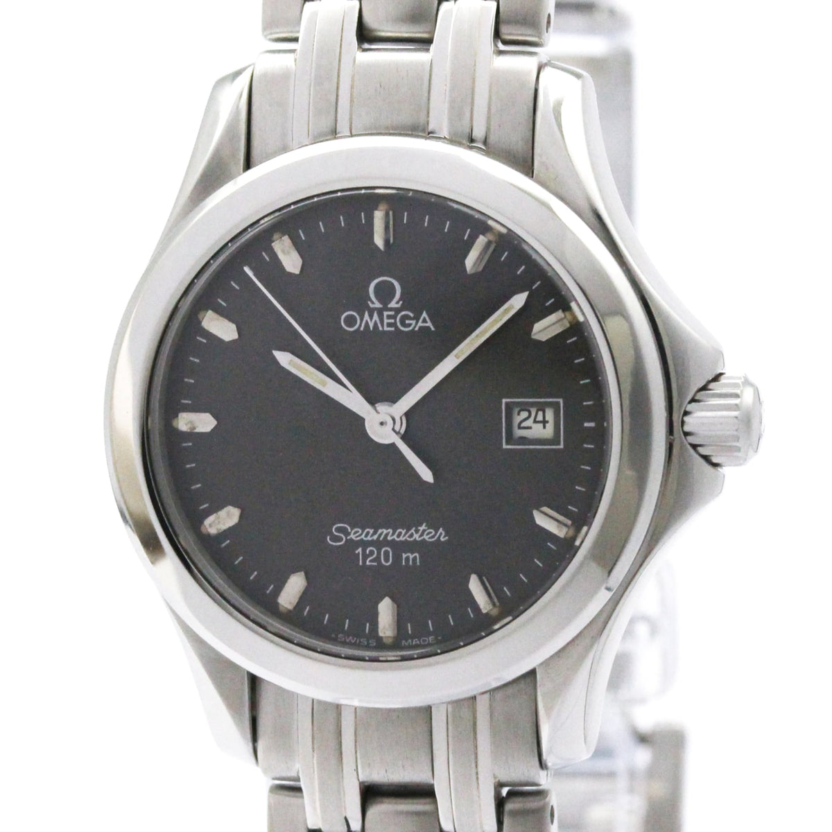 OMEGA Seamaster 120M Steel Quartz Ladies Watch 2571.41 Polished — Very Good