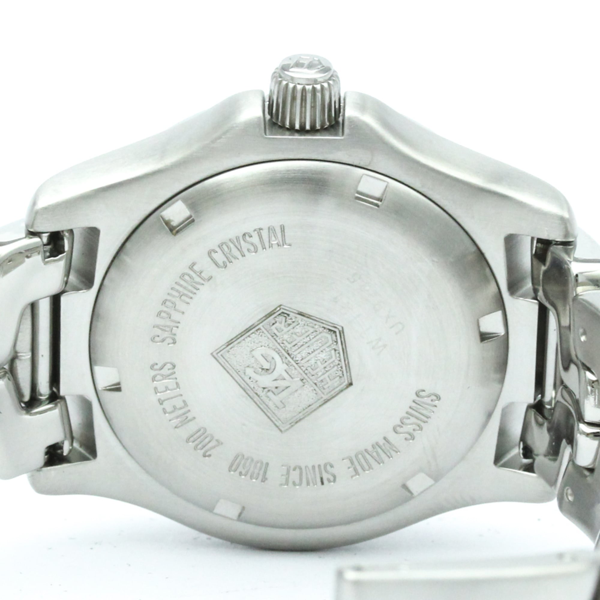 TAG HEUER Link Steel Quartz Ladies Watch WT1214 Polished — Very Good