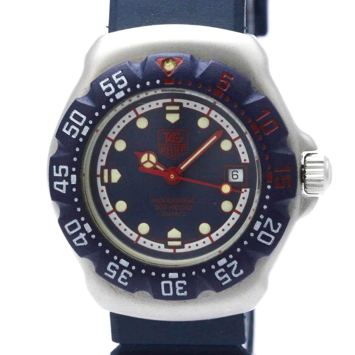 TAG HEUER Formula 1 Steel Rubber Quartz Ladies Watch 370.508 — Good