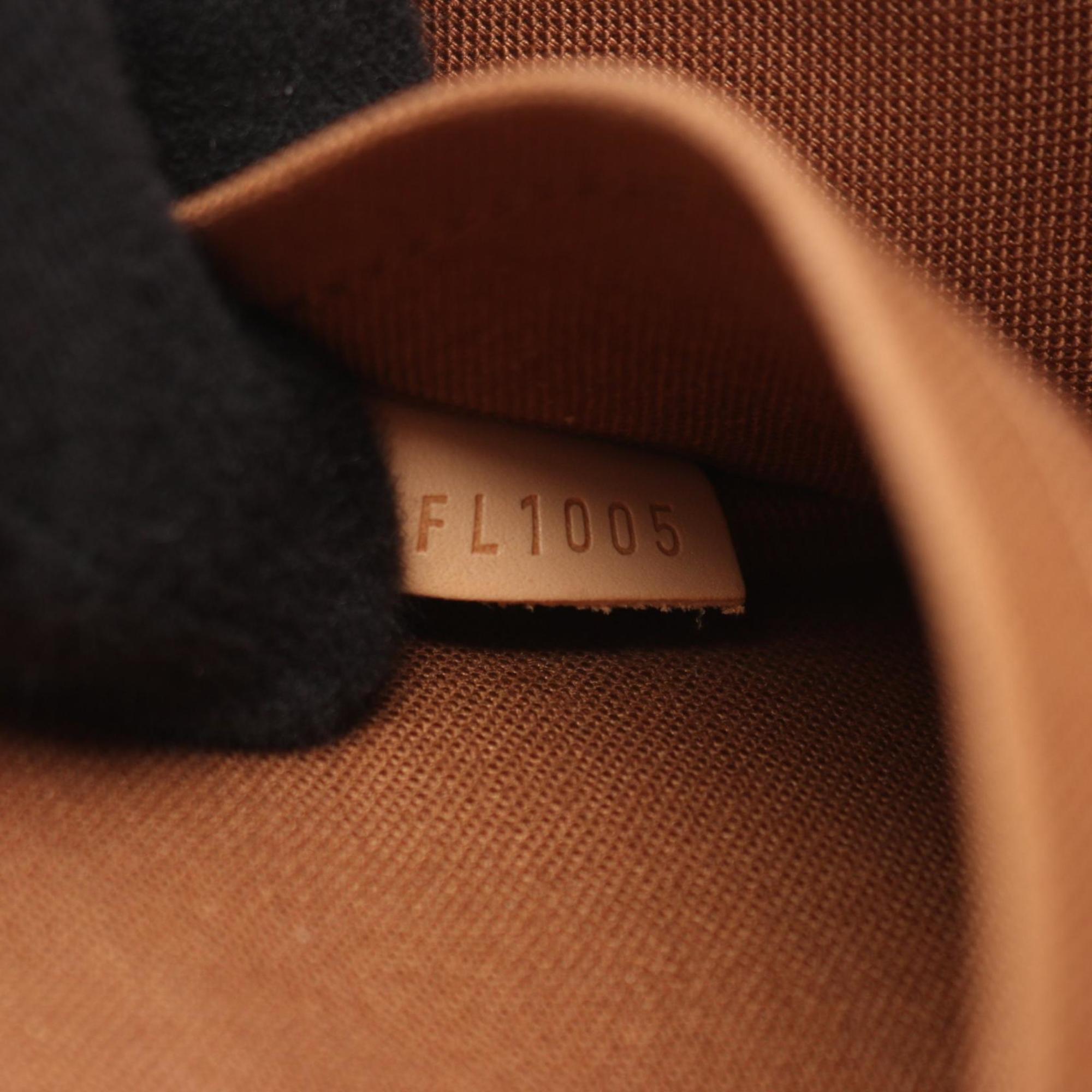 Louis Vuitton Popincourt Au Tote Bag, Coated Canvas and Leather, Monogram, Women's, Brown, M40007