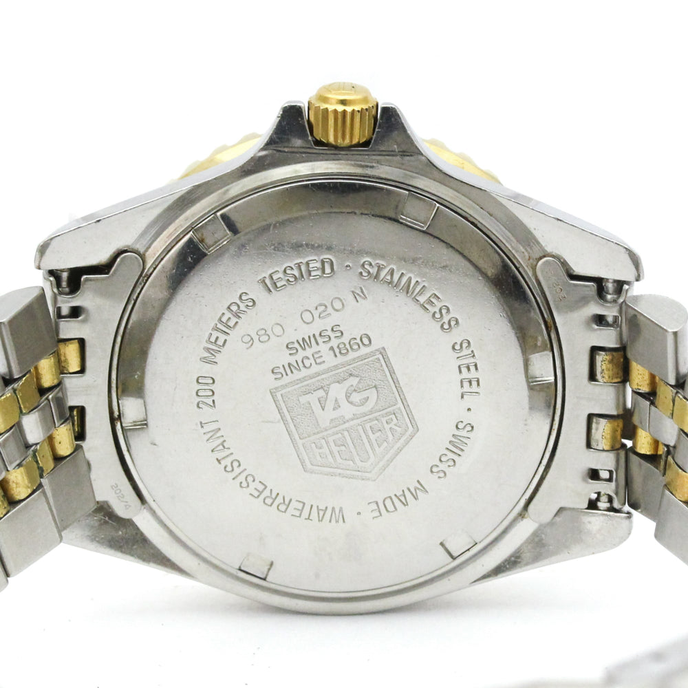 TAG HEUER 1000 Professional Gold Plated Steel Watch 980.020 — Good