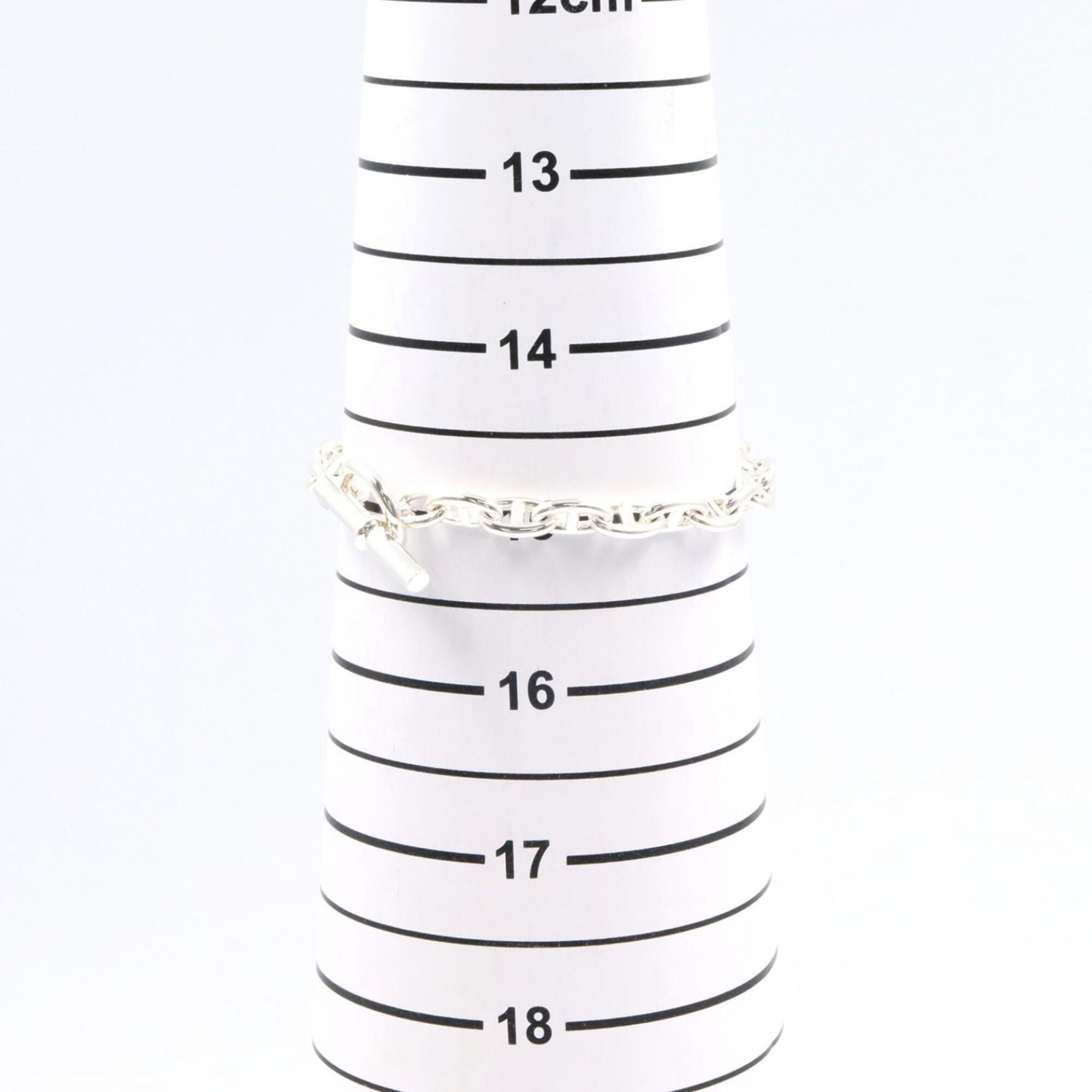 Hermes Chaine d'Ancre TPM 24-link bracelet, sterling silver (925), women's, tone — Like New