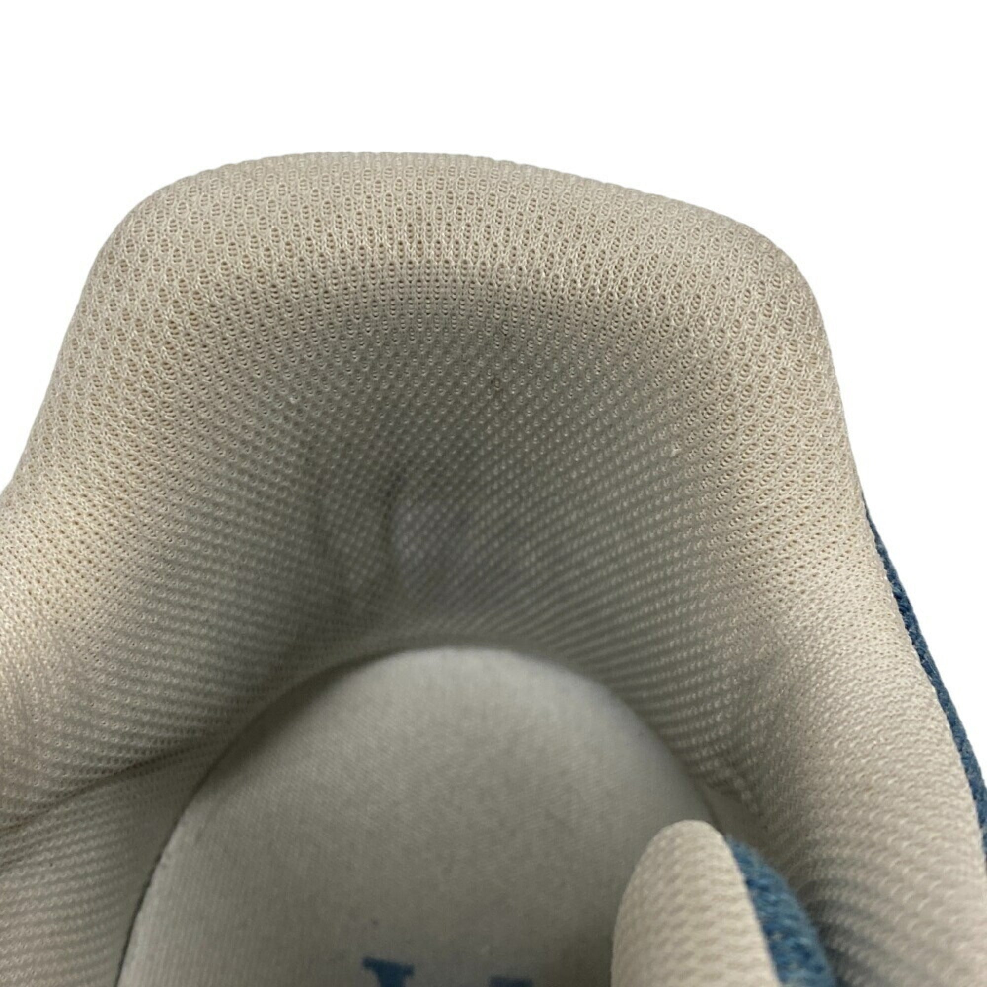 LOUIS VUITTON FD0270 Monogram Denim Sneakers Blue Men's