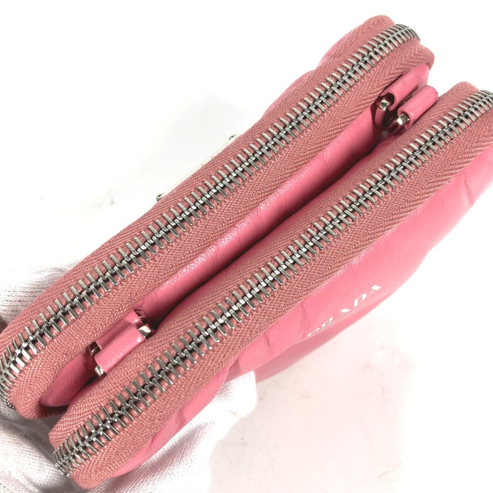 PRADA Chain Crossbody 3WAY Pochette Shoulder Bag pink — Like New