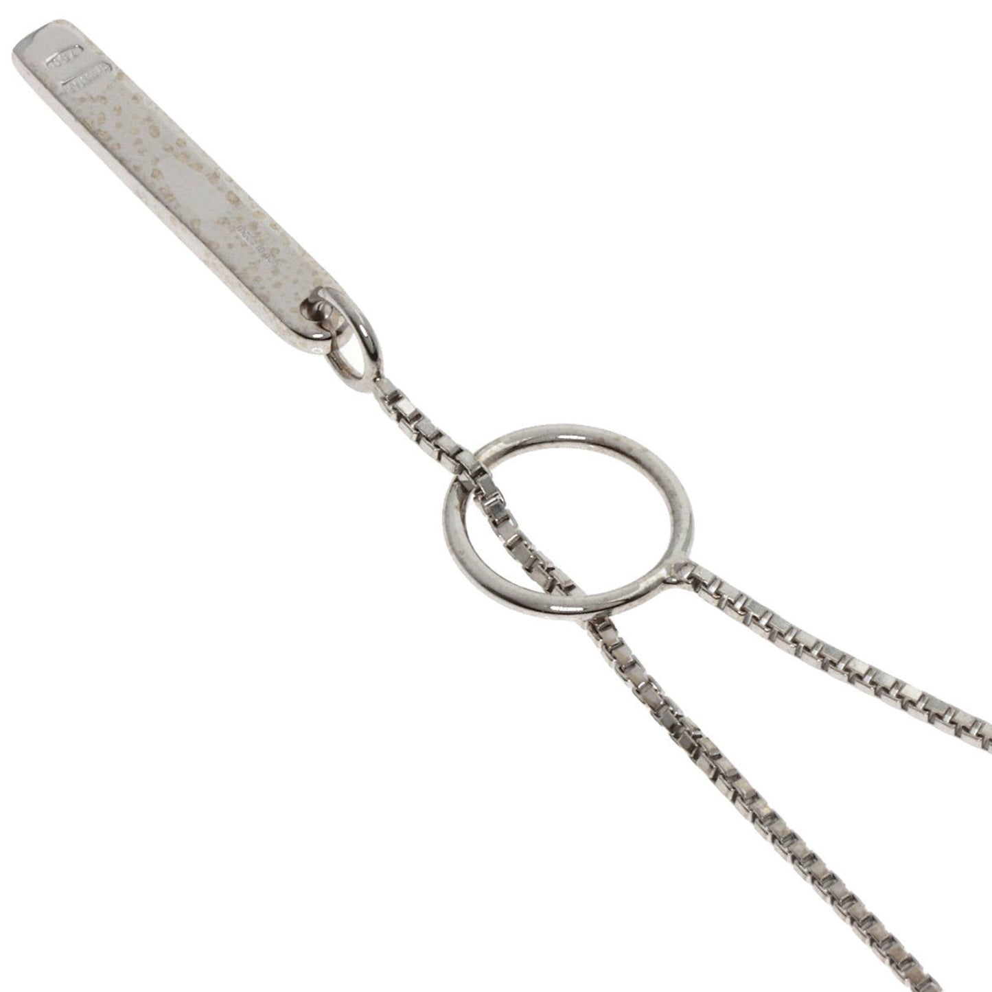 Gucci Lariat Necklace in 18K White Gold for Women