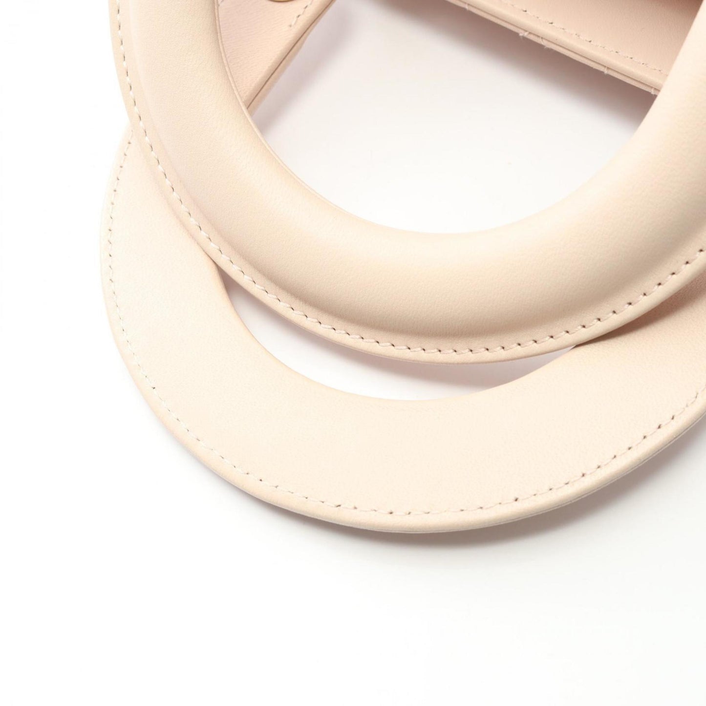 Christian Dior Dior LADY DIOR MY ABCDIOR Lady Small Cannage Handbag, Leather, Women's, Pink, M0538ONGE_M413