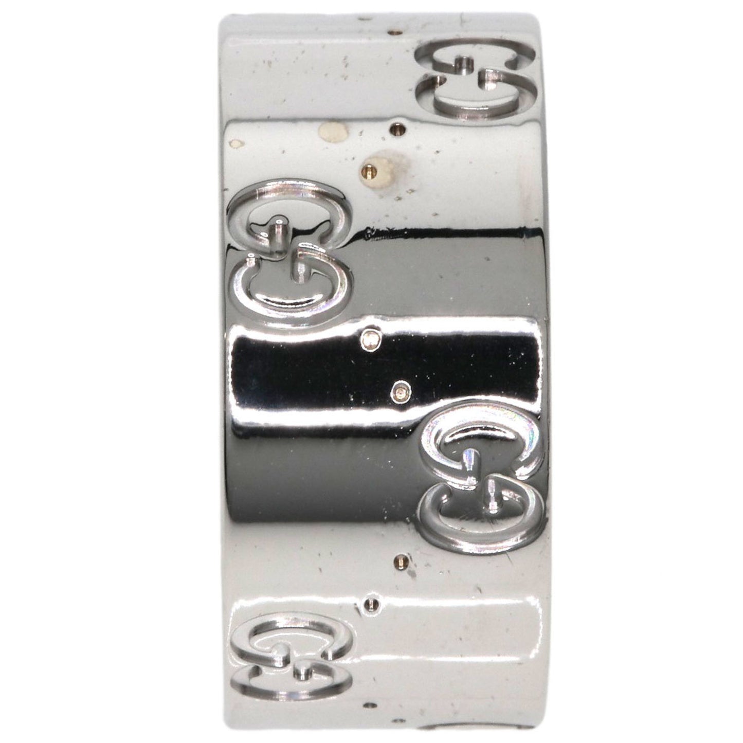 Gucci Icon Wide #15 Ring in 18K White Gold for Women