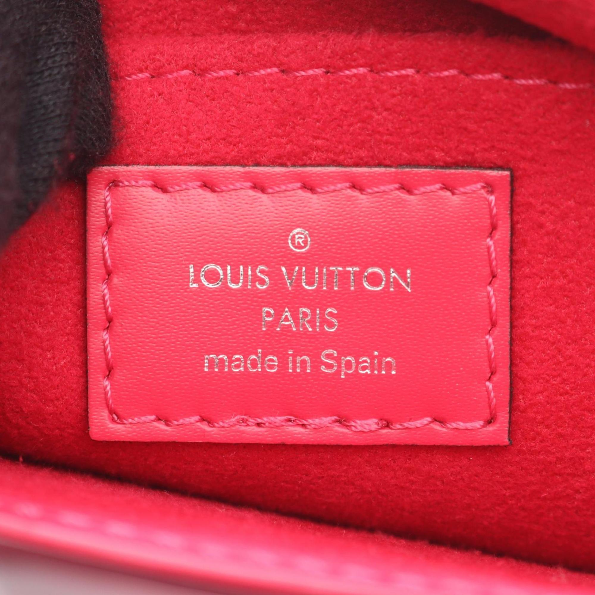 Louis Vuitton Petite Sac Plat Epi Leather Rose Pondicherry Handbag, Women's, Pink, M80168