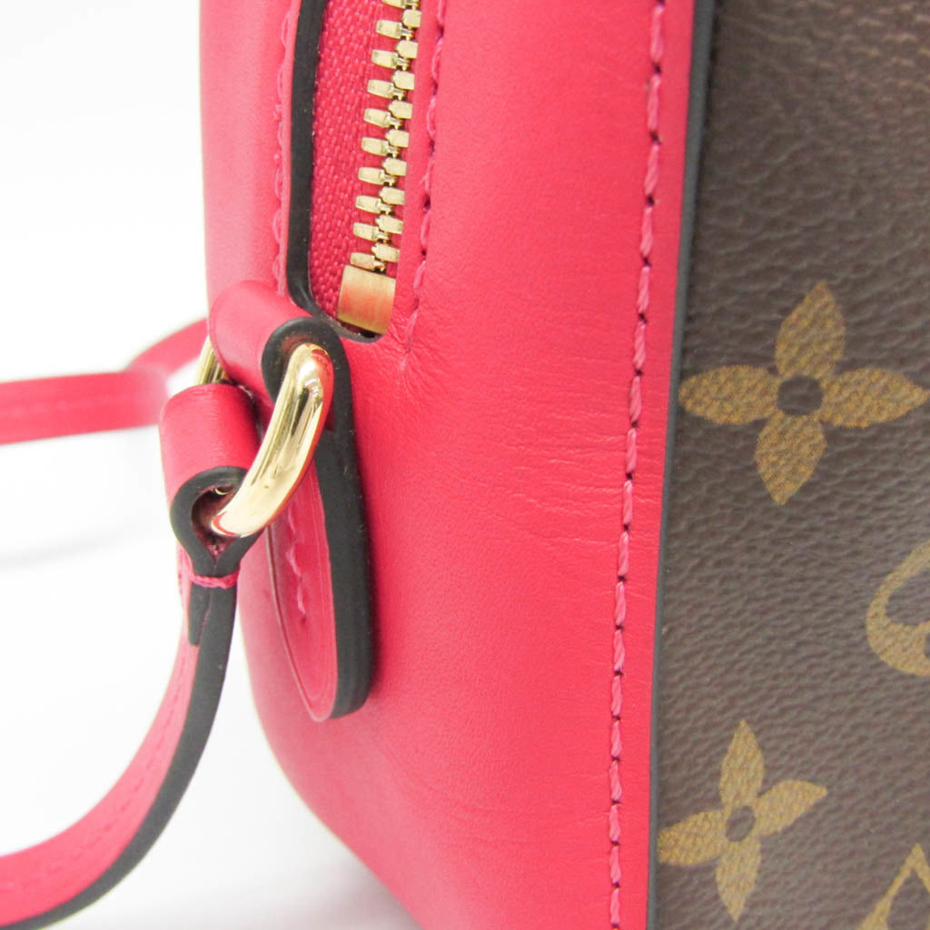 Louis Vuitton Monogram Saintonge M43557 Women's Shoulder Bag Brown,Freesia