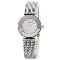 Century Primetime Watch Stainless Steel SS Ladies CENTURY — Very Good