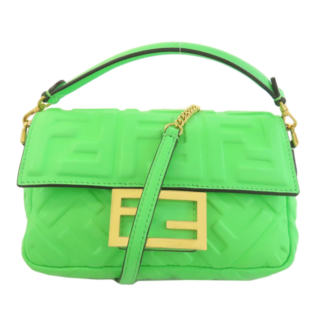 Fendi Zucca pattern 2-way handbag in calfskin for women