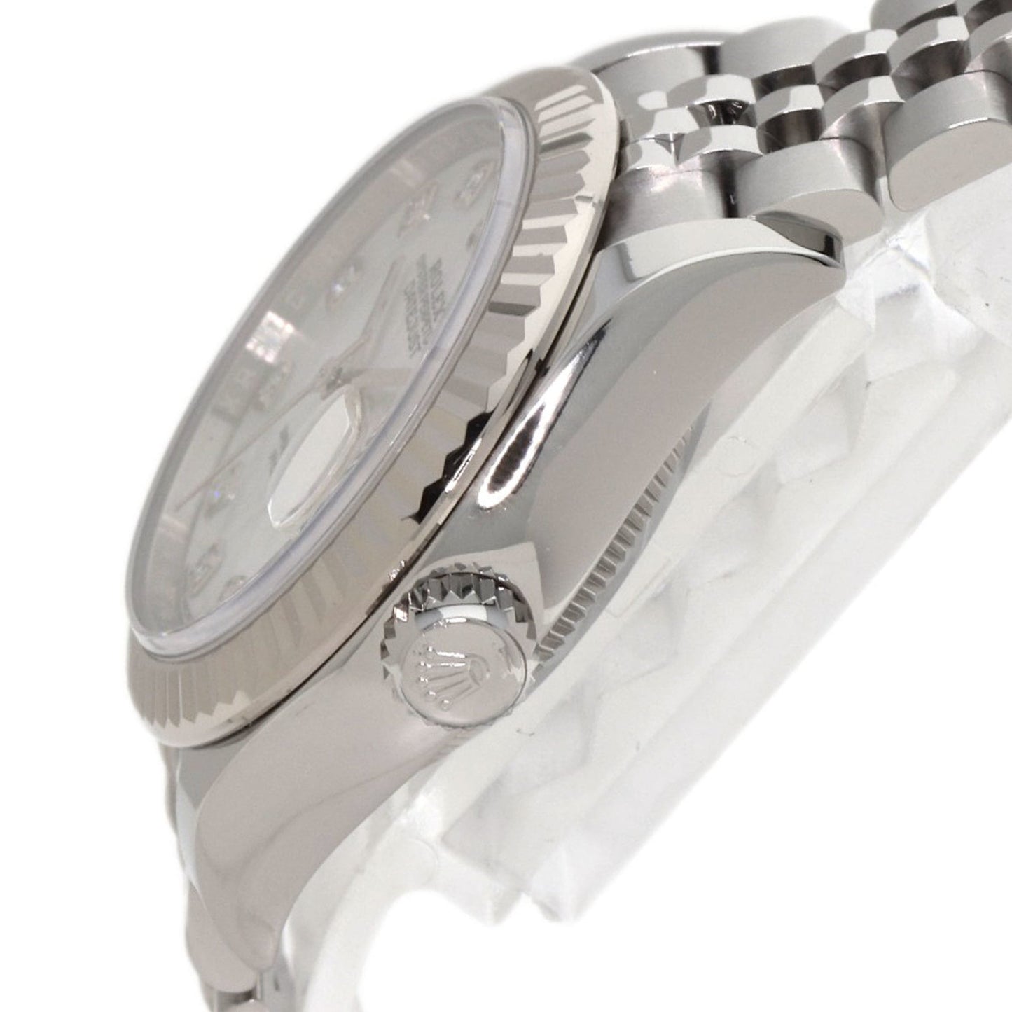 Rolex 279174NG Datejust 10-Piece Diamond Watch in Stainless Steel/SS/18K White Gold for Women