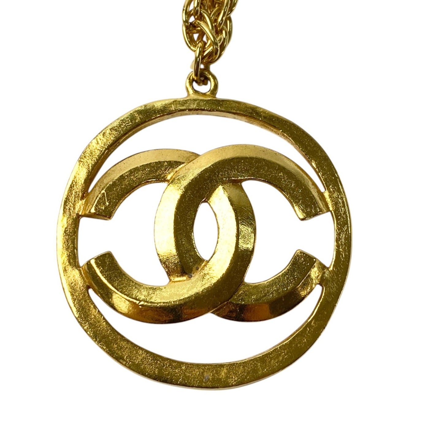 Vintage Chanel Coco Mark Necklace 96P for Women