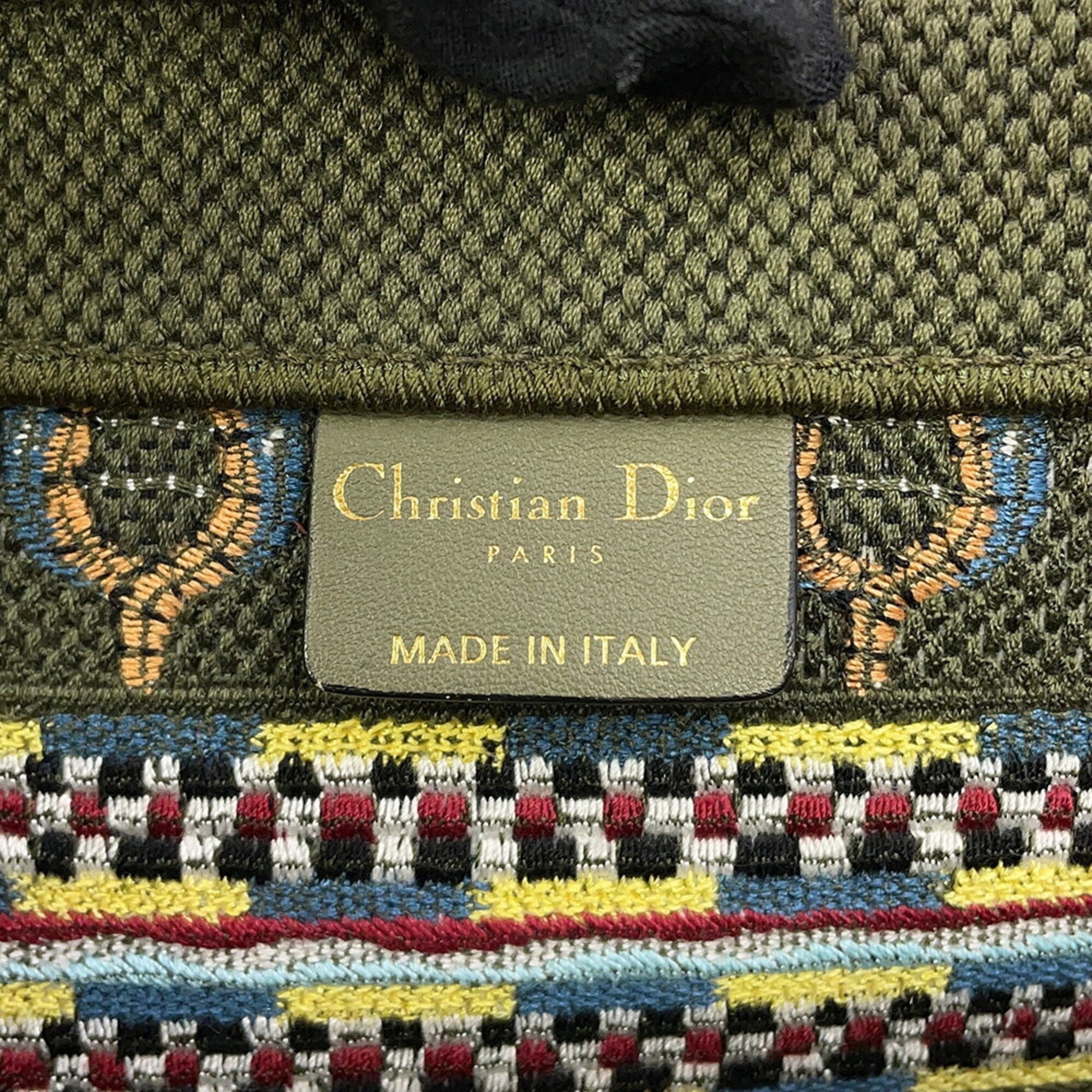 Christian Dior Tote Bag, Botanical Print, Book Tote, Large, Canvas, M1286ZJOV, Handbag, Women's — Like New