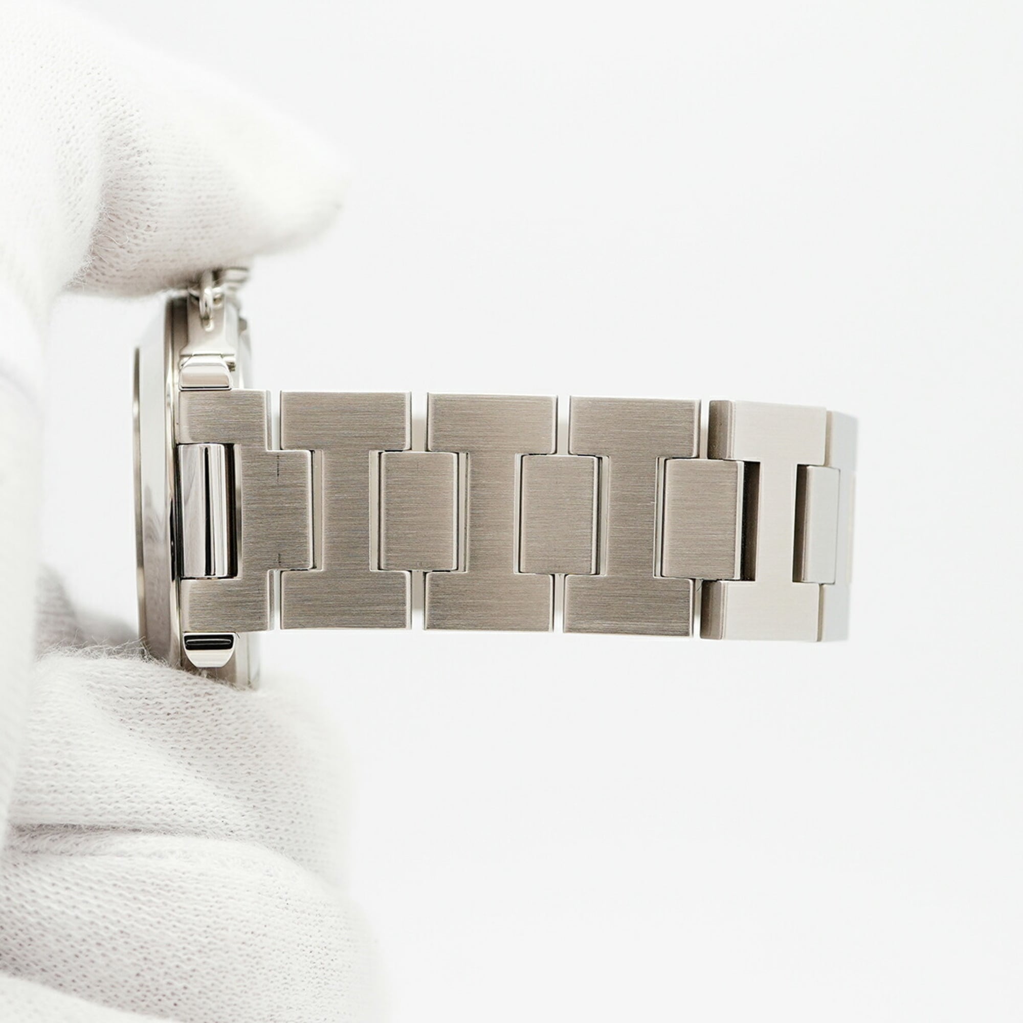 Cartier Pasha C W31043M7 Black Dial Watch (Boys' Size) — Very Good