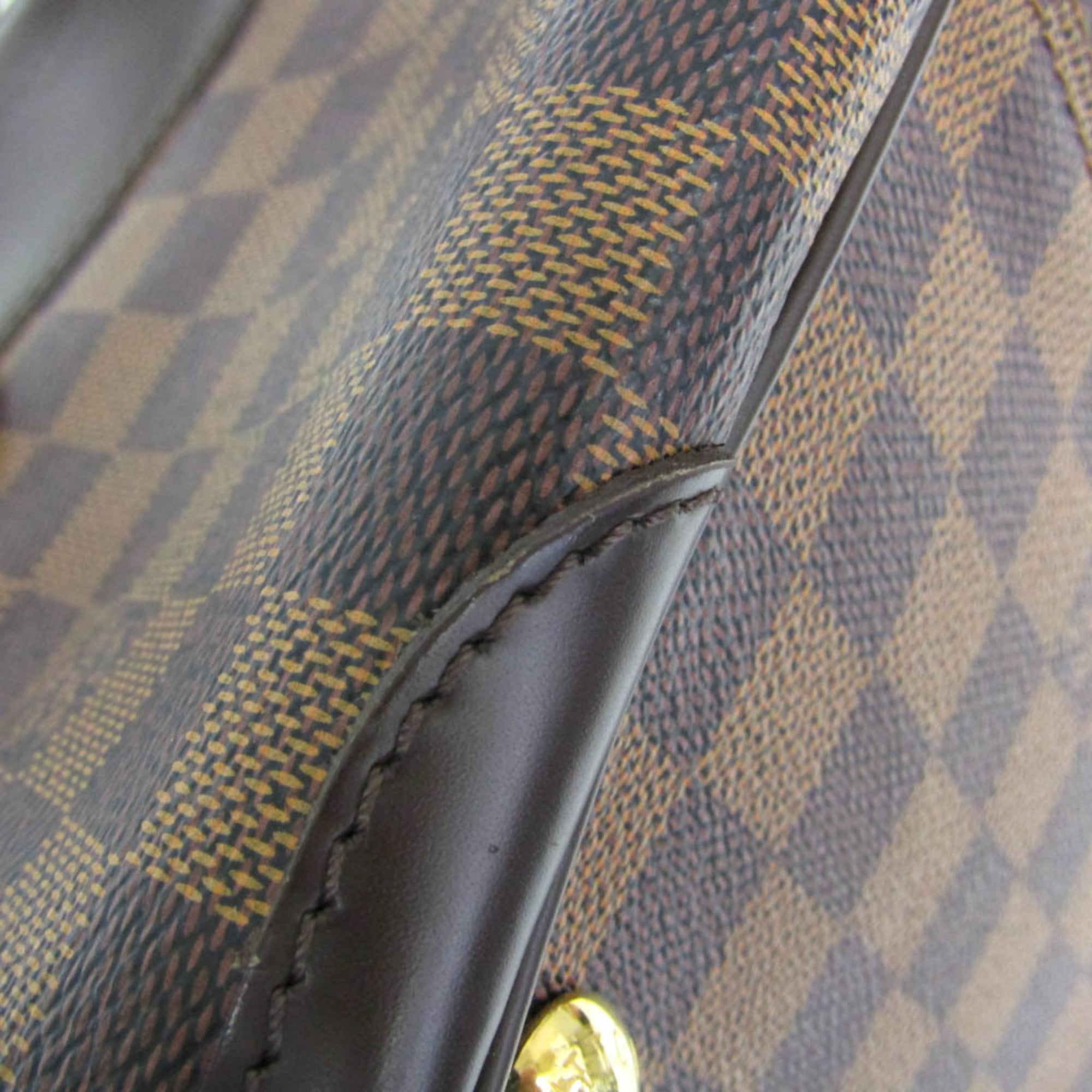 Louis Vuitton Damier Verona PM N41117 Women's Shoulder Bag Ebene — Like New