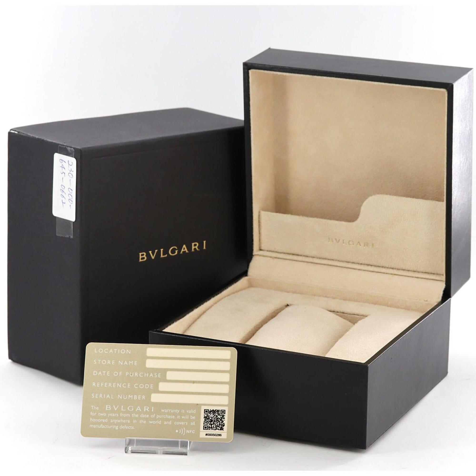 Bulgari BB41S BB41WSSD Stainless Steel Automatic Watch — Very Good