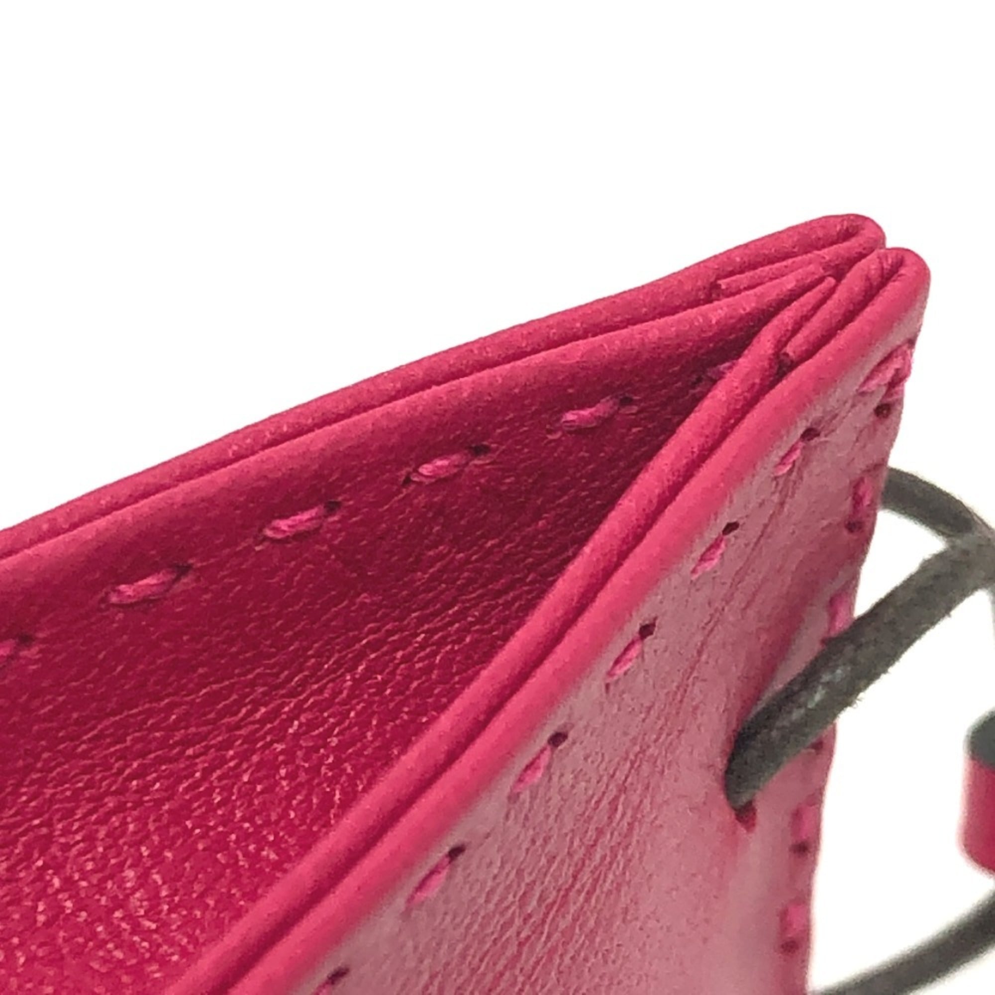 HERMES Sac Orange Bag Charm by Anjo Miro, Women's, Rose Mexico Purple, Like New — Like New