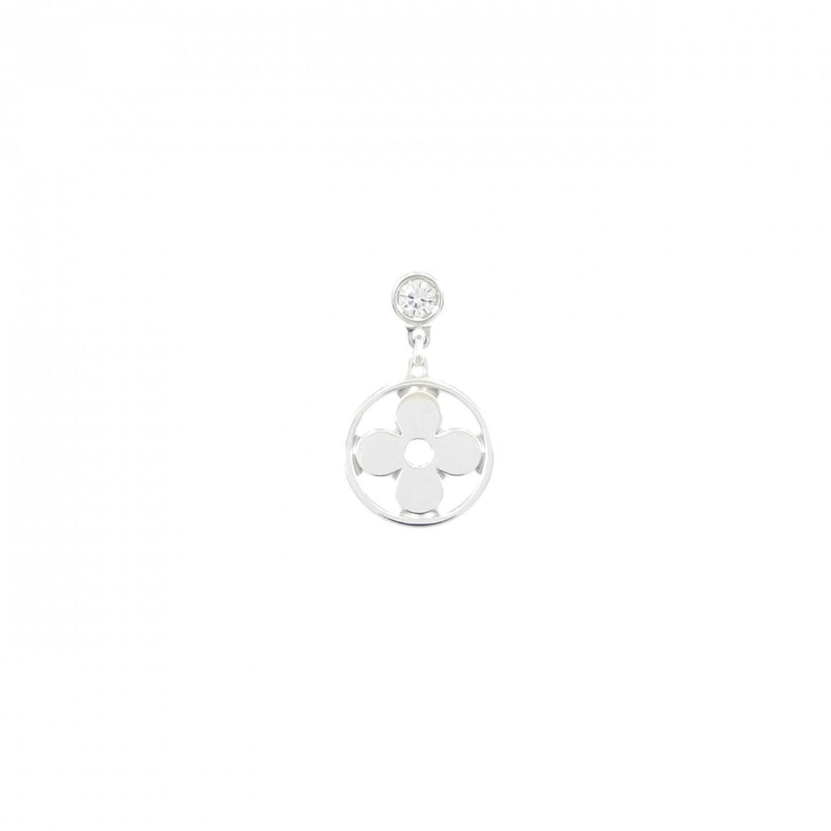 Louis Vuitton Puce Monogram Idylle Earring (Single Earring) — Like New