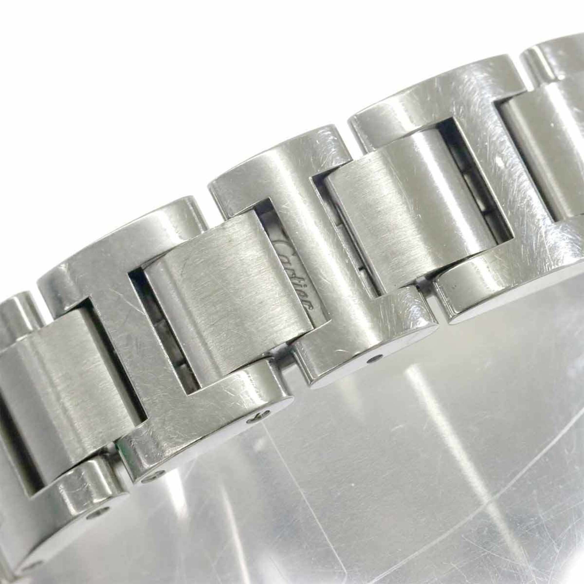 Cartier Ballon Bleu 28mm W4BB0015 Women's Watch, Diamond Bezel, Silver, Quartz Watch — Very Good