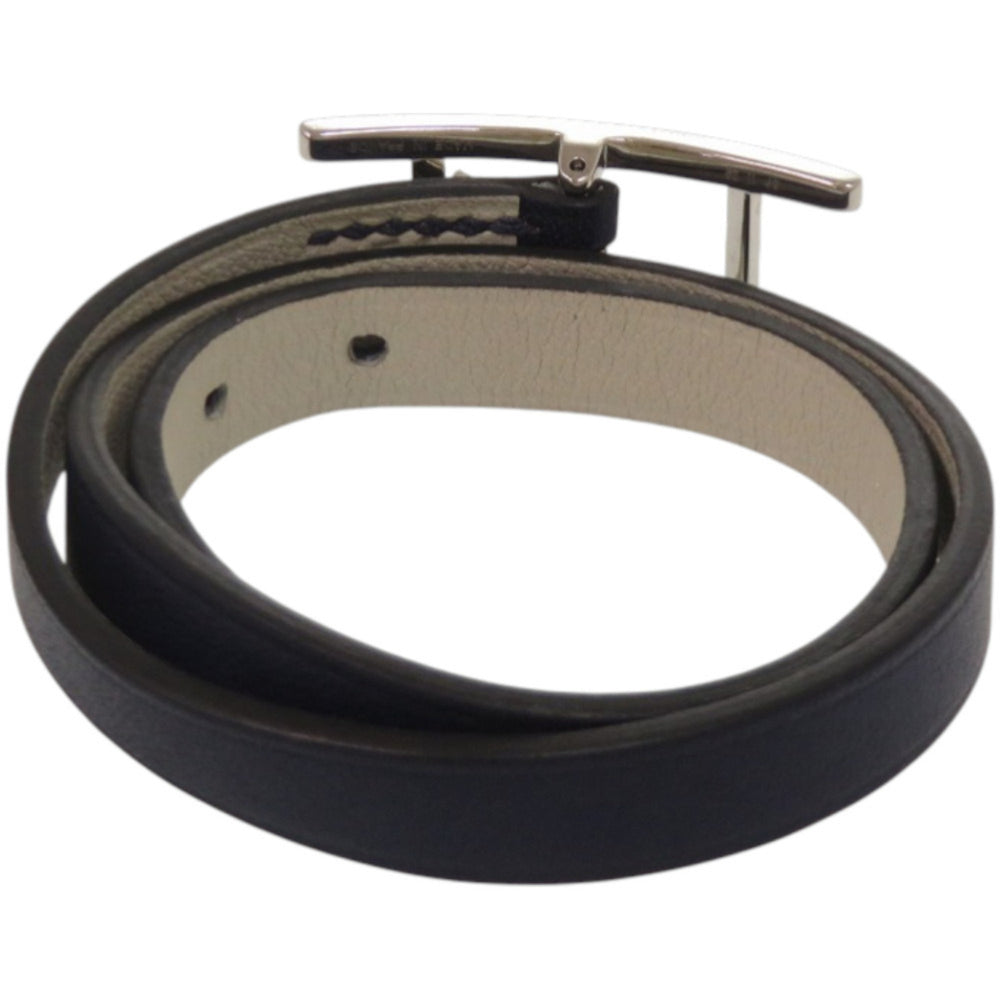 Like New Hermes Be Api Double Tour Veau Swift Navy Bracelet 0445HERMES — Like New